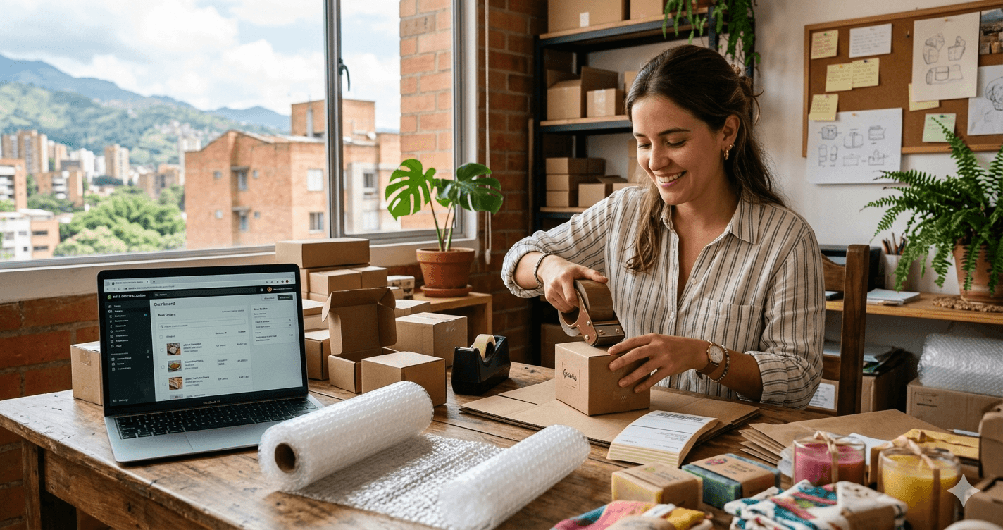 Cómo empezar a vender por internet en Medellín desde cero en 2026