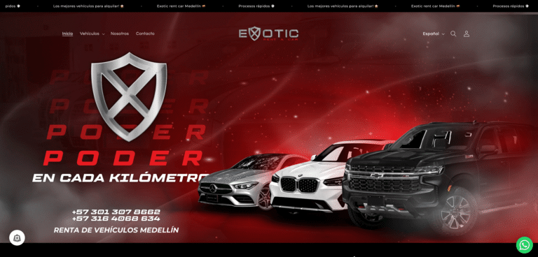 Exotic Rent Car: arranque rápido ordenando el caos (caso en desarrollo)