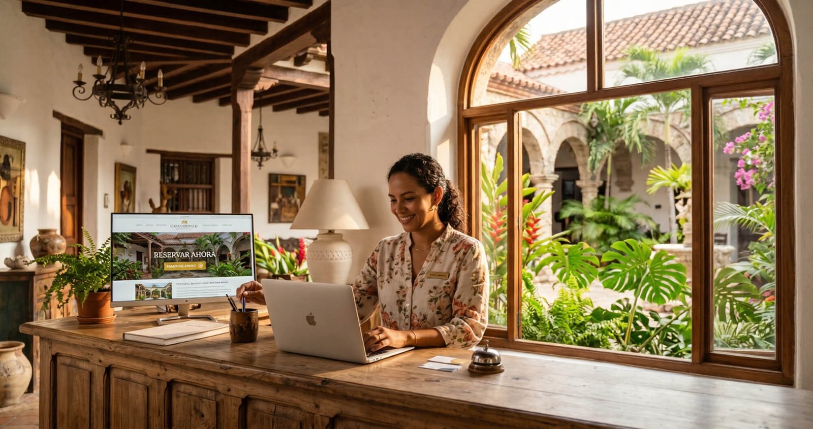 Página web para hotel que convierte visitas en reservas (y no las espanta)